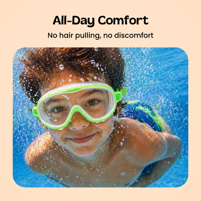Easy-Wear Kids Swim Goggles