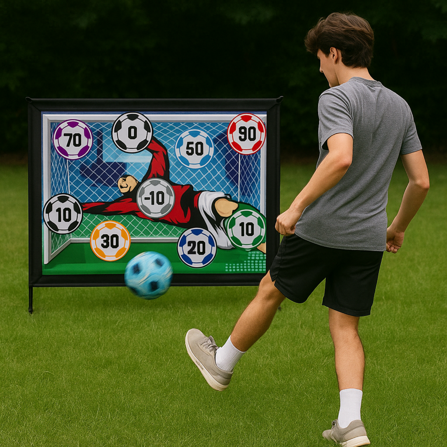 Kavisa SkillZone - Soccer Target Game