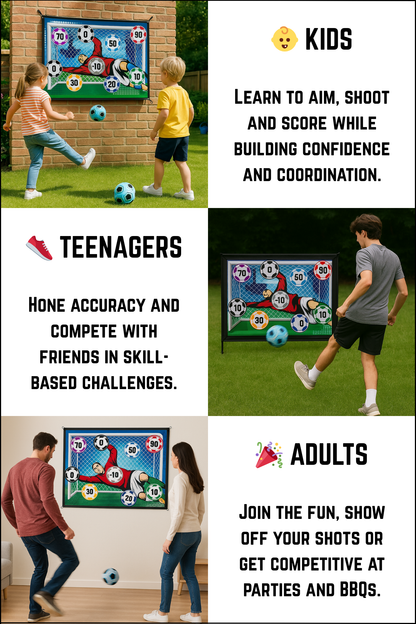 Kavisa SkillZone - Soccer Target Game