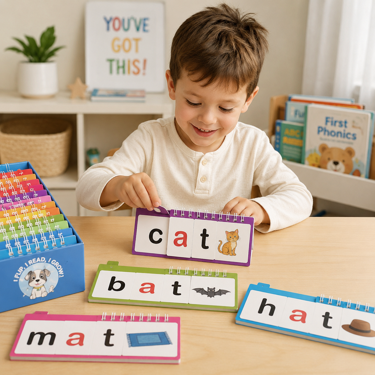 Kavisa Lingo™ | Phonics Flip Book Set