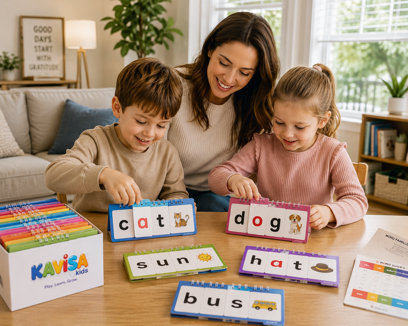 Kavisa Lingo™ | Phonics Flip Book Set