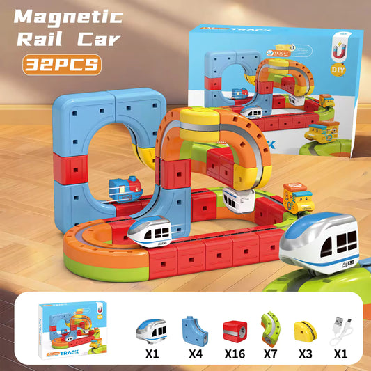 KAVISA MagTrack™ | Magnetic Train Set