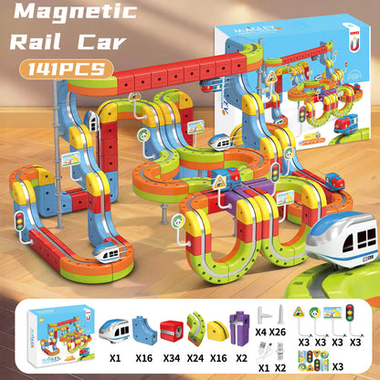 KAVISA MagTrack™ | Magnetic Train Set